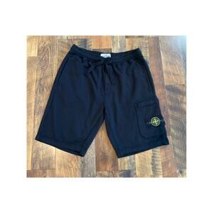 NWT STONE ISLAND Felpa Bermuda Shorts Cotton Size Medium